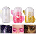 Roll-On Holographic Glitter Gel for Face & Body Shimmer