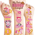 96 PCS Cowgirl Western Temporary Tattoos for Kids Party