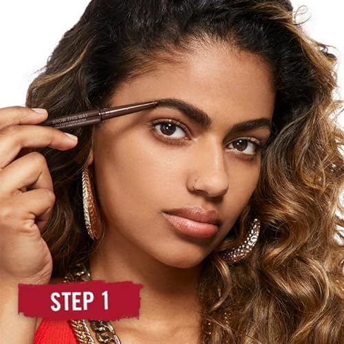 Rimmel Wow Wings Mascara, Long-Wearing, Volumizing, Smudge-Proo, 003, Extreme Black, 0.4oz (Pack of 2)