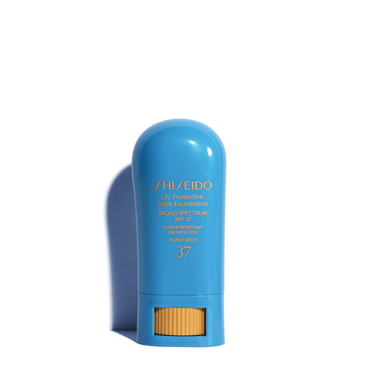 Shiseido UV Protective Stick Foundation SPF 37, Fair Ivory - 9g (0.31 oz) - Provides a Natural-Looking Finish & Protects Skin from UV Rays