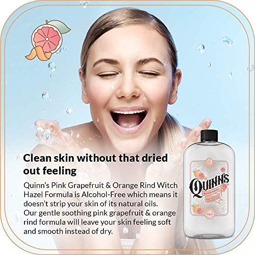 Quinn¡¯s Alcohol Free Witch Hazel Pink Grapefruit & Orange Rind 16 oz. & Quinn¡¯s Alcohol Free Lavender Water Mist 8oz