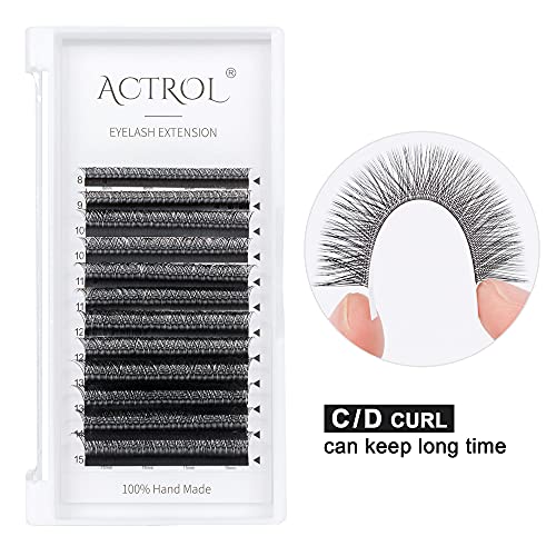 ACTROL YY Lashes Extension 0.05mm C Curl 8-15mm Mix