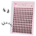 Fairy Lash Clusters Manga Eyelash Clusters Natural Look Anime 144pcs D Curl 8-18MIX Spiky Wispy Individual Lashes (Fairy-8-18MIX-ZZLJ-1)