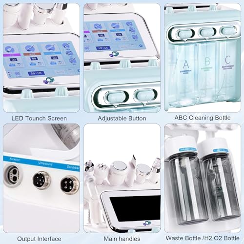 Hydrogen Oxygen 7-in-1 Face Care Device for Skin