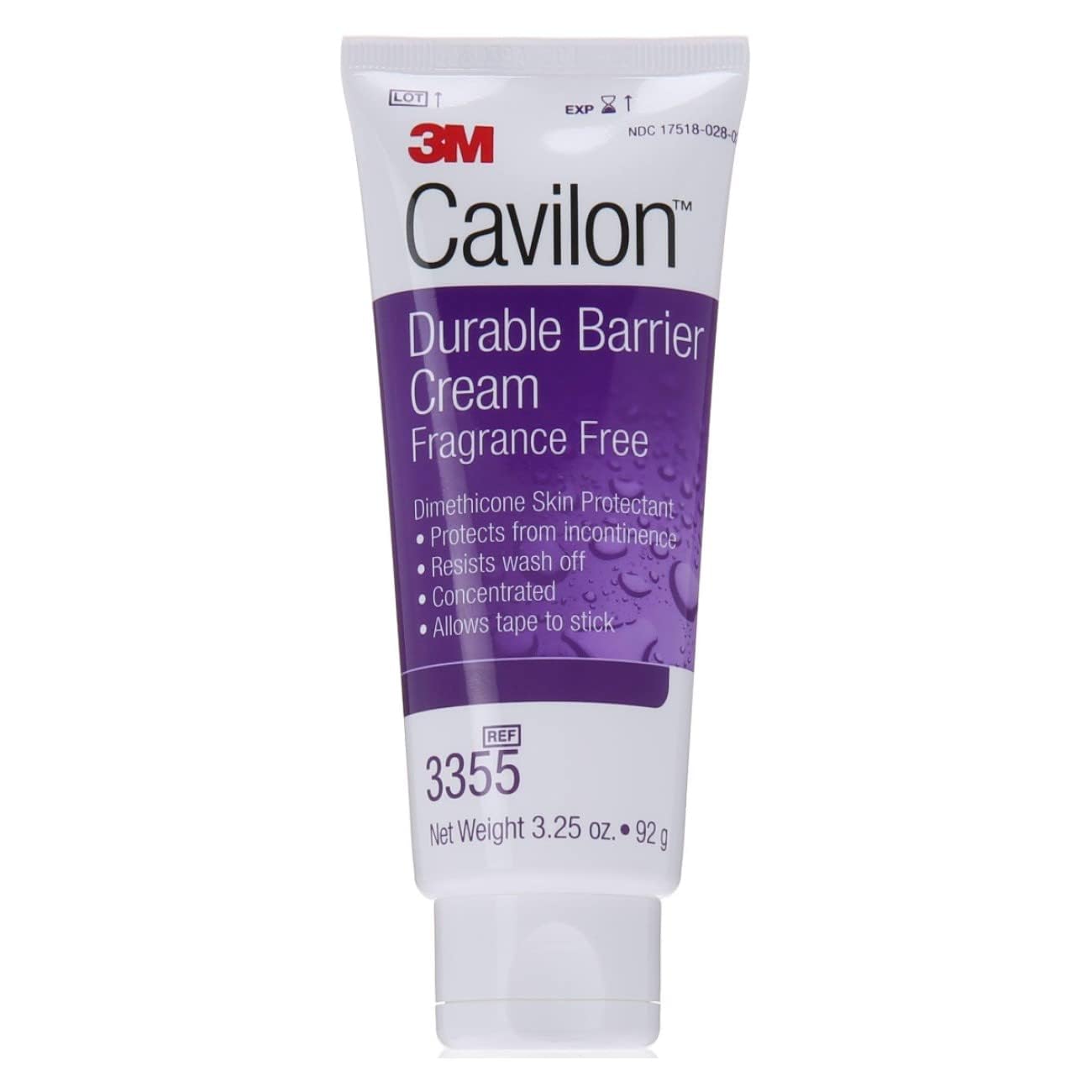 Cavilon Durable Barrier Cream Skin Protector Ointment 3.25 oz and 1 oz Combo Pack