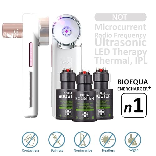 BIOEQUA Enercharger Plus (N1) Hair Regrowth Device, Scalp Revitalizing Treatment for Hair Loss, Thinning Hair and Maintain Density for Men and Women