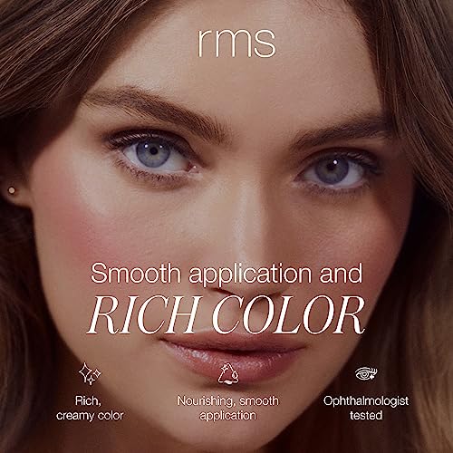 RMS Beauty Waterproof Kohl Eye Pencil - Long-Lasting, Smudge-Proof, Creamy Lipstick with Natural Ingredients, 0.04 oz