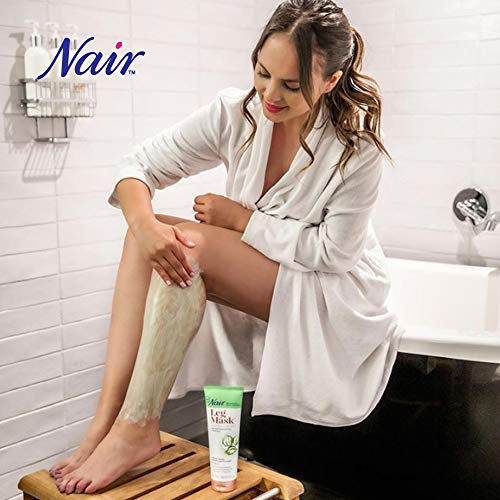 Nair Hair Remover Seaweed Leg Mask, Depilatory, 8 Oz Bottle