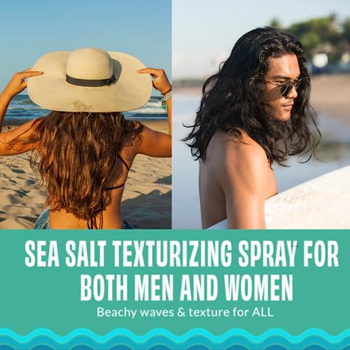 FoxyBae Sea Salt Spray for Hair - Volumizing & Texturizing - 8 Fl Oz
