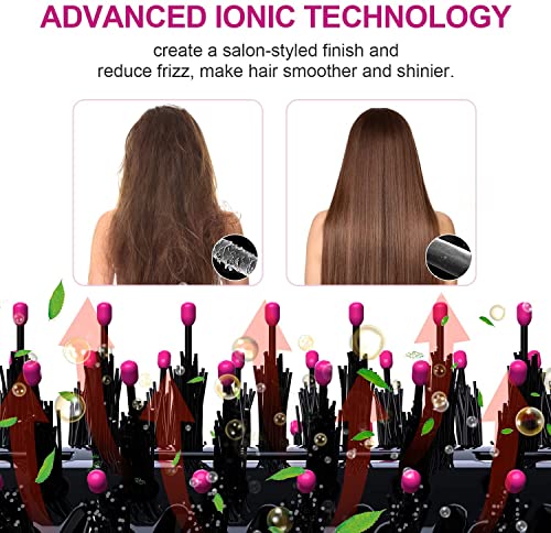 Dimecano 4-in-1 Hair Dryer Brush with Ionic Technology