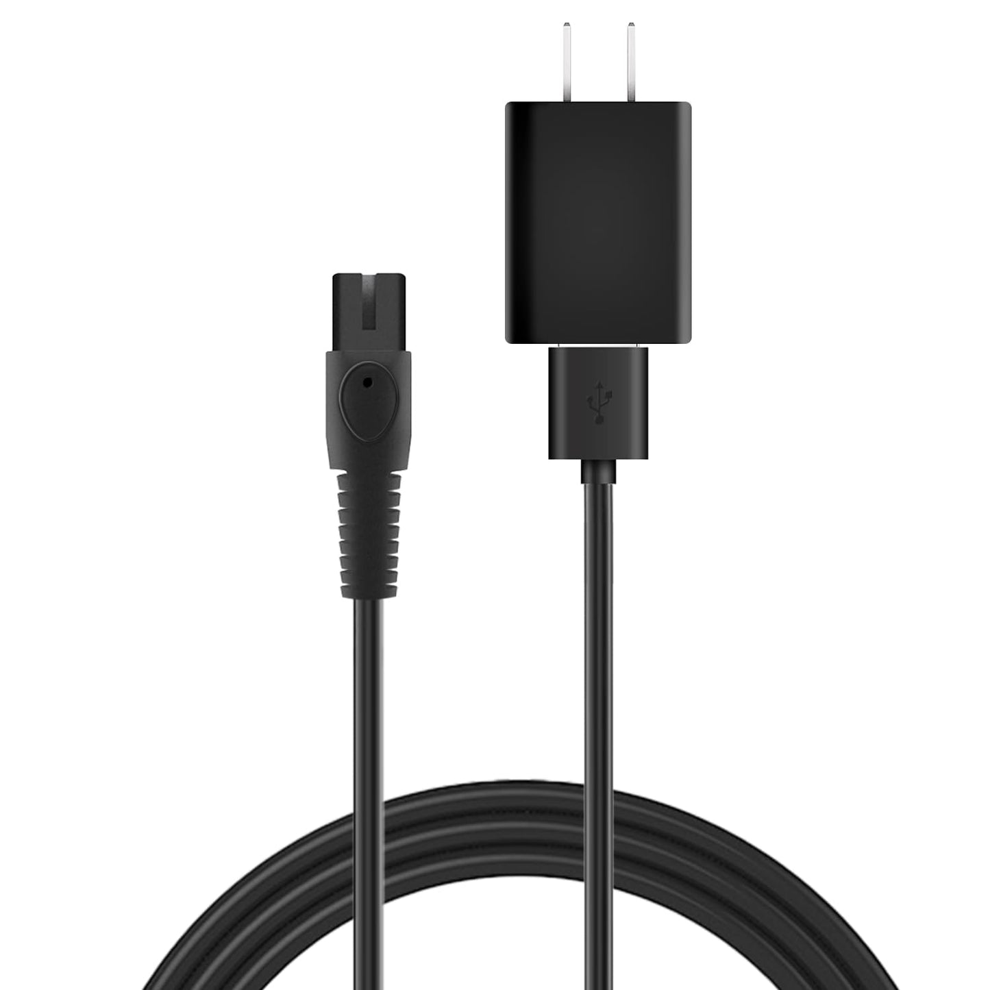 5V Replacement Charger Set with USB Cable for Philips - Compatible with X3001/90, X3052/91, MG7910/49, BT3230/41 Models, Compatible Power Adapter and Cord