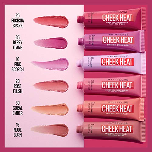 Maybelline Cheek Heat Gel-Cream Blush - Nude Burn