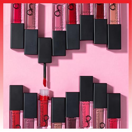 NOTE Mattever Lip-Ink Matte Liquid Lipstick - 8 Hour Wear
