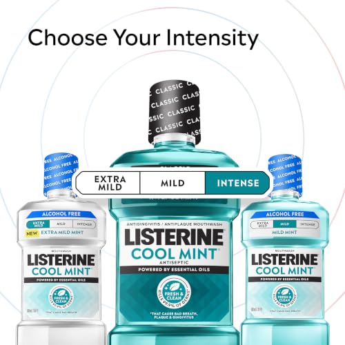 Listerine Cool Mint Antiseptic Mouthwash 2 Pack 33.8 fl oz