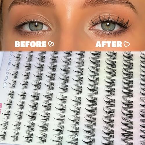 Self-Adhesive Eyelash Clusters - 8-16MM Manga & Fairy Styles