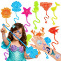 48 Pc Mermaid Party Favors - Stick Hands & Tattoos