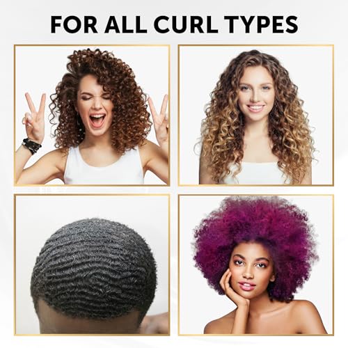 VALITIC Curly Hair Wave Shampoo Bar with Keratin & Biotin - Natural, Plastic-Free Moisturizing