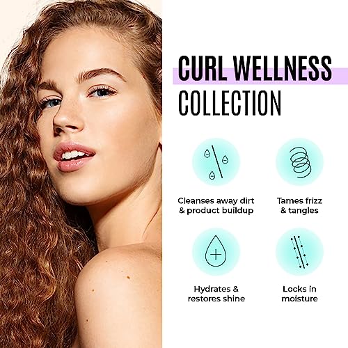 Malibu C Curl Partner Wellness Remedy (12 Packets) - Removes Mineral Build up for Healthier + Bouncier Curly Hair - Contains Gentle Antioxidants for Curly Hair Care