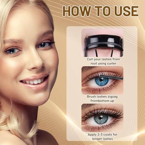 Iron Wand Mascara Duo - Black & Brown Tubing (2 Pack)