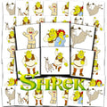 Shrek Temporary Tattoos - 72 Pack Party Favors