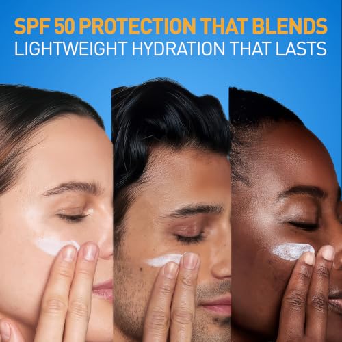 CeraVe AM Facial Moisturizer SPF 50 with Hyaluronic Acid