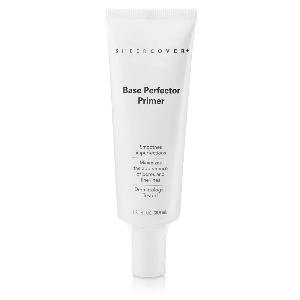 Sheer Cover – Base Perfector Primer – Helps Fill Fine Lines and Wrinkles for Makeup Application – 1.25 Ounce