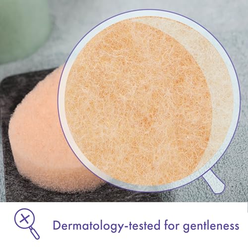Buf-Puf Gentle Facial Sponge | Dermatologist Tested | 2 Pack
