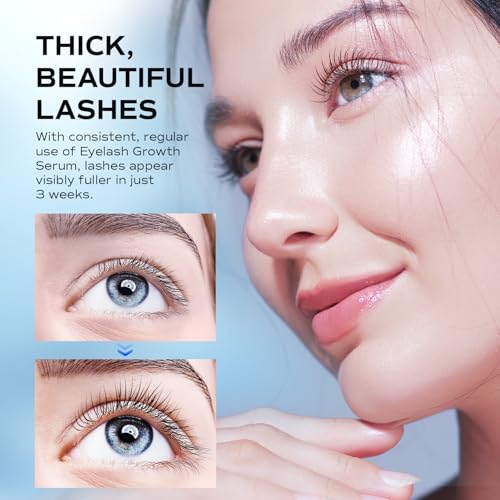 LashRay Eyelash Growth Serum - Natural Peptide Formula