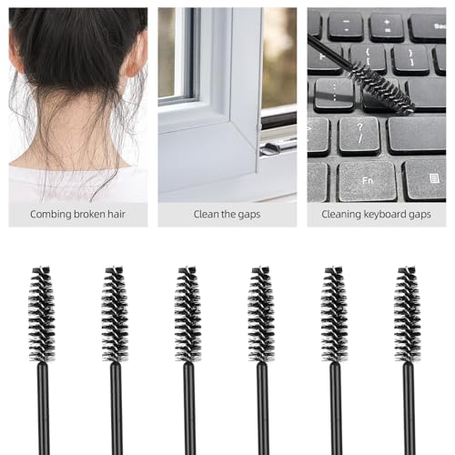 600 Pcs Mascara Wands & Lip Brush Set - Disposable Makeup Applicators