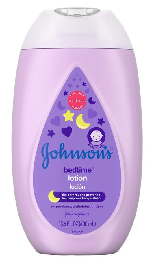 Johnsons Baby Bedtime Lotion 13.6 Ounce (400ml) (2 Pack)