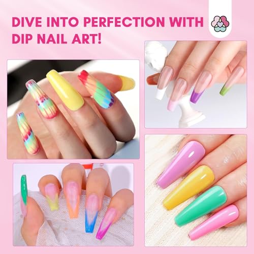 SAVILAND 30-Color Dip Powder Nail Kit with Electric Drill Starter Set