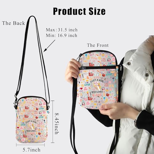 K-Pop Crossbody Bag for Fans | Just A Girl Who Loves Music