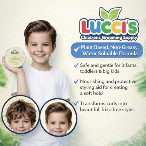 Baby Hair Gel 5oz – Plant-Based Styling Pomade for Kids