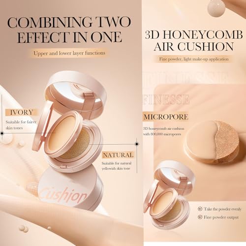 2-in-1 Air Cushion BB Cream & Setting Powder Foundation