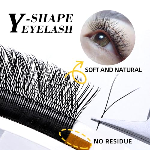 YELIX Classic YY Lash Extensions B/C/CC/D Curl 8-15mm Mixed