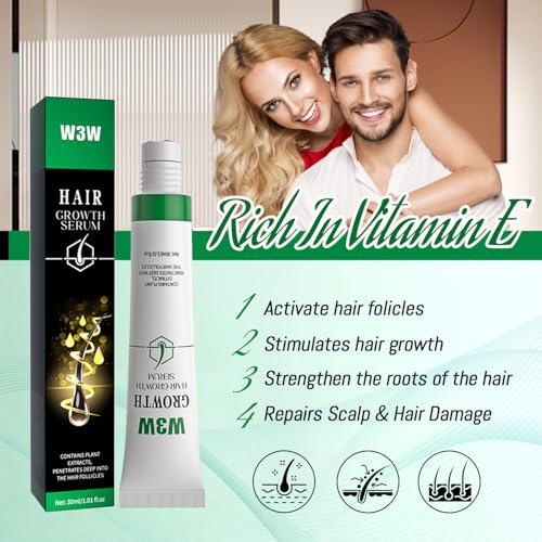 Hair Growth Serum Roll-On with Rosemary | 30ml for Thinning Hair