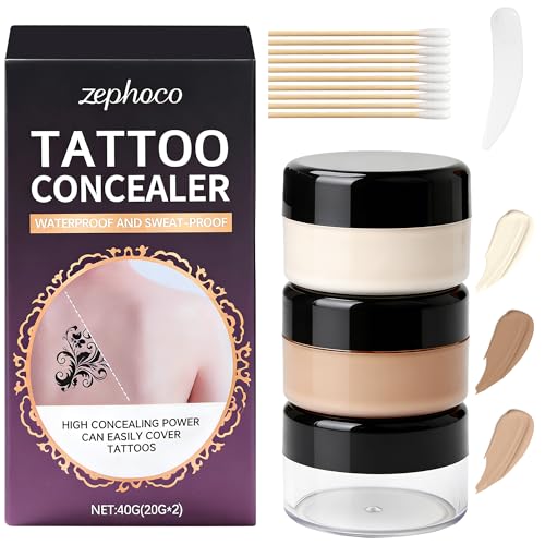 Tattoo Cover Up Makeup - Waterproof Full Coverage Concealer