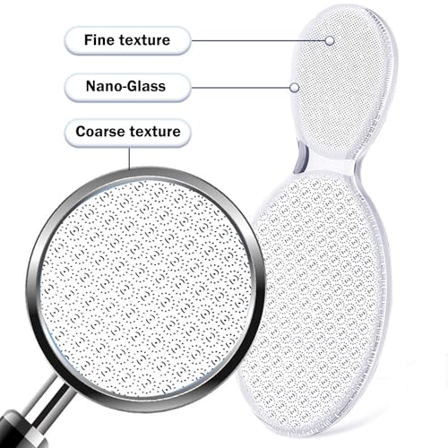 Nano Glass Foot File Callus Remover for Dead Skin & Cracked Heels