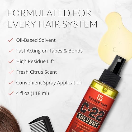 Walker Tape C-22 Solvent Spray 4 oz - Adhesive Remover