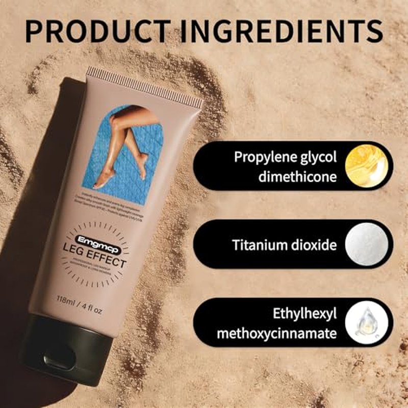 Waterproof Leg Makeup with SPF 30 - Medium Coverage Body Concealer