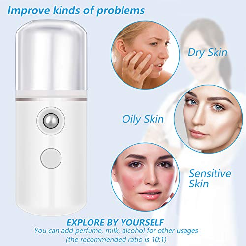 Mudder Nano Facial Mister 30ml USB Rechargeable - 8 Pack