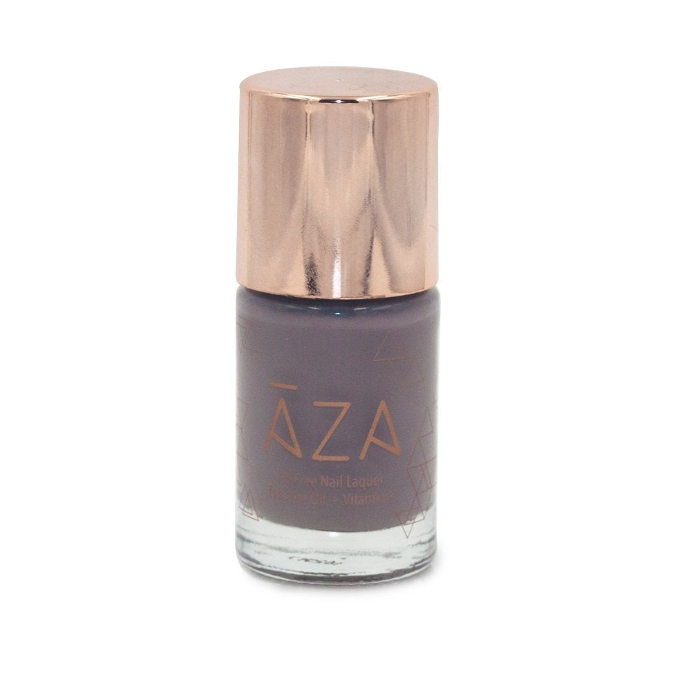 AZA Nail Polish - Vegan, 10-free, Cruelty-Free, Non-Toxic, Chip Resistant, Fast Drying, Gel-Like, Taupe Gray with a hint of Purple, Gorgeous Shades (Don't Take it Personal)