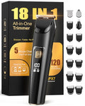 RICAF Beard Trimmer Kit for Men, 15-Piece Cordless Grooming Set