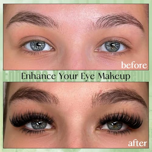 Volume Lash Clusters D-Curly Wispy Eyelash Extensions 300Pcs