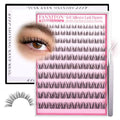 Manga Self Adhesive Eyelashes 120 Pcs C-Curly 7-14mm
