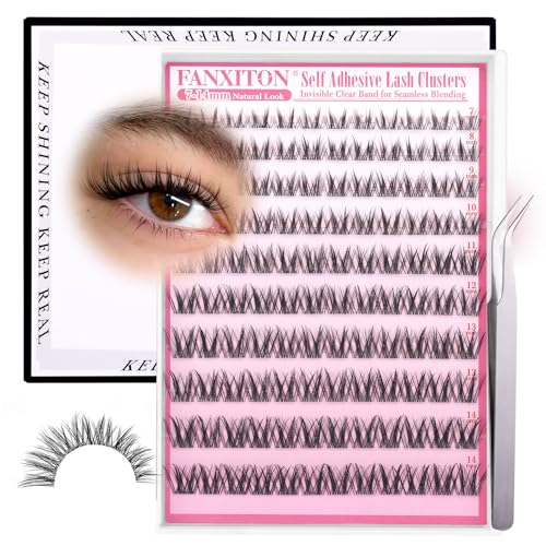 Manga Self Adhesive Eyelashes 120 Pcs C-Curly 7-14mm