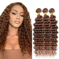 30 Color Deep Wave Human Hair Bundles - 26 Inch Brazilian Virgin Hair