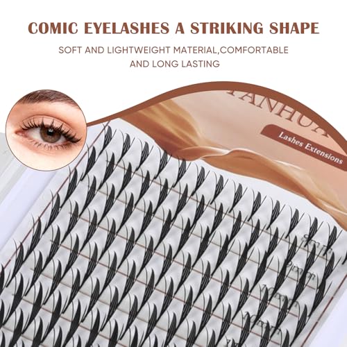 Premade Wing Lash Extensions 8-15mm C/D Curl Mix