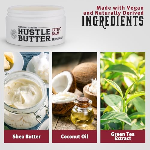 Hustle Butter Deluxe Tattoo Aftercare Balm 5oz