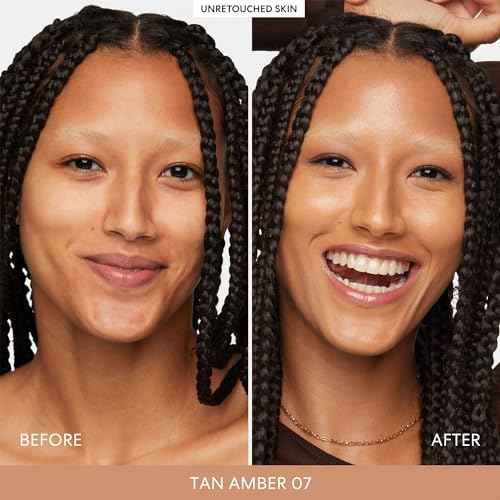 bareMinerals 3-Piece Clean Beauty Gift Set, Includes 3 Full-Sizes, Tinted Moisturizer Mineral SPF 30 + Hyaluronic Acid, Under-Eye Brightener + Concealer, Dewy Lip Gloss-Balm Set, Makeup Trio